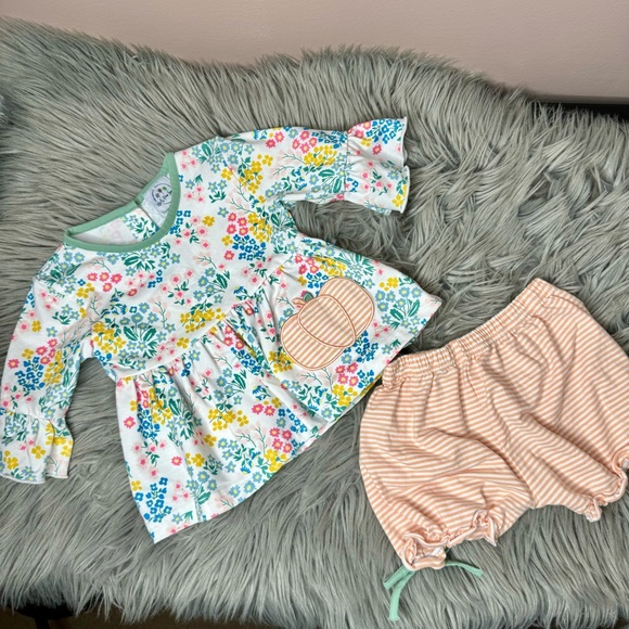 Floral girl matching set - Picture 6 of 6